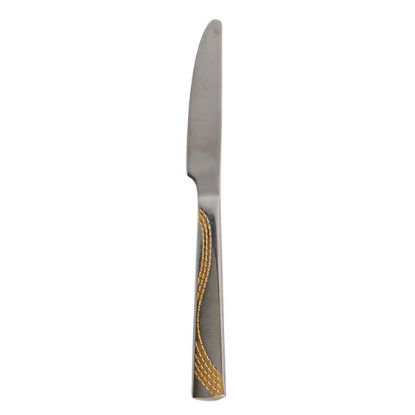 (6) Golden Wave Dinner Knives 05/07/2021 15:44:50
