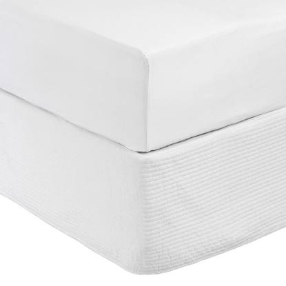Show details for Fitted Sheet White - King Picture of Fitted Sheet White - King