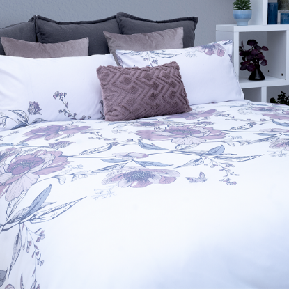 Precious Pastel Set - Pink Grey Queen 