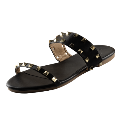 Miley Sandal Black Picture of Miley Sandal Black - Size 4