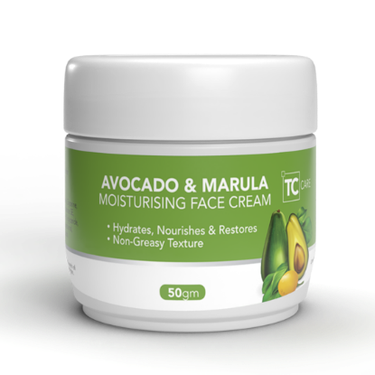 Avocado & Marula Moisturising Face Cream Picture of Avocado & Marula Moisturising Face Cream - 50ml