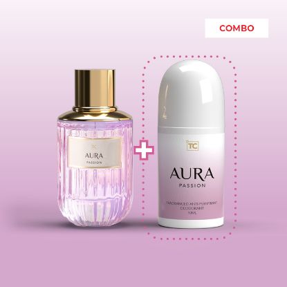 Picture of Aura Passion For Her - 50ml + Free Roll-On