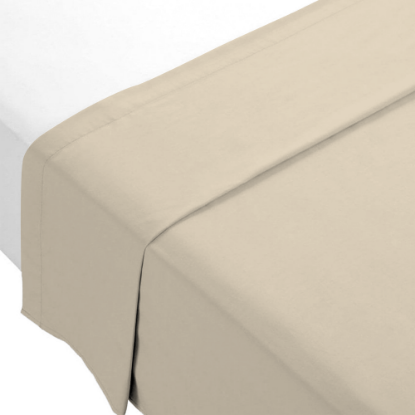 Show details for Flat Sheet Beige Queen - 230 x 250cm Picture of Flat Sheet Beige Queen - 230 x 250cm