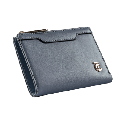 Show details for Reah Ladies Purse - Dusty Blue Picture of Reah Ladies Purse - Dusty Blue