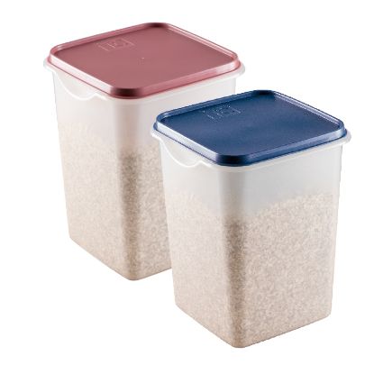 Picture of (PS450+PS470) Easy Store W/Lids 6Lt Coral + Navy